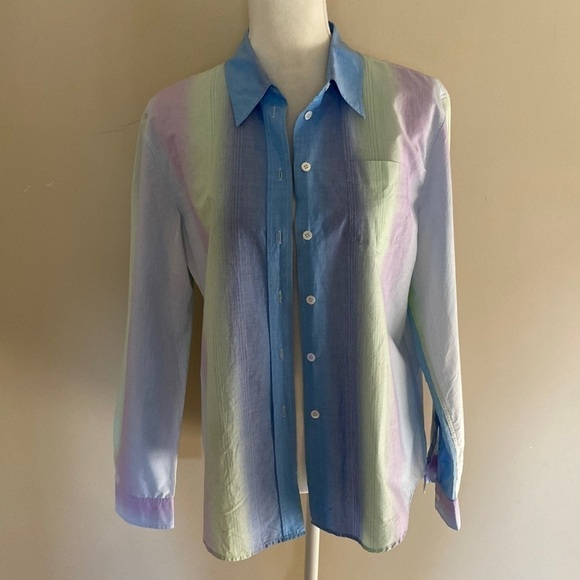 Escada Sport Light Cotton Button Down - Picture 1 of 8